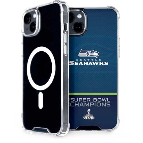 NFL Seattle Seahawks Super Bowl XLVIII iPhone 14 MagSafe Case