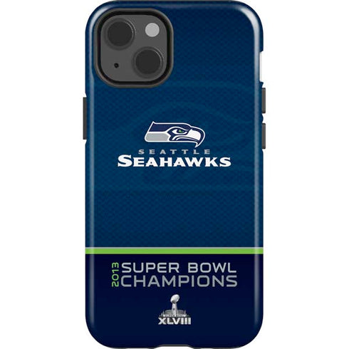 NFL Seattle Seahawks Super Bowl XLVIII iPhone 15 Impact Case