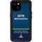 NFL Seattle Seahawks Super Bowl XLVIII iPhone 15 Plus Waterproof Case