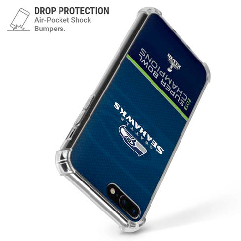 NFL Seattle Seahawks Super Bowl XLVIII iPhone 7/8 Plus Clear Case