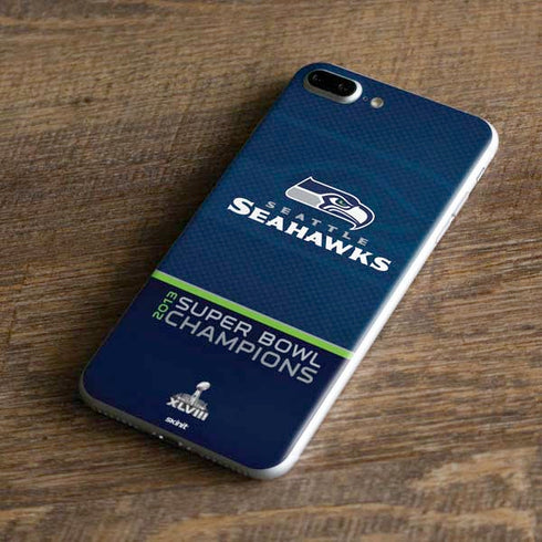 NFL Seattle Seahawks Super Bowl XLVIII iPhone 8 Plus Skin