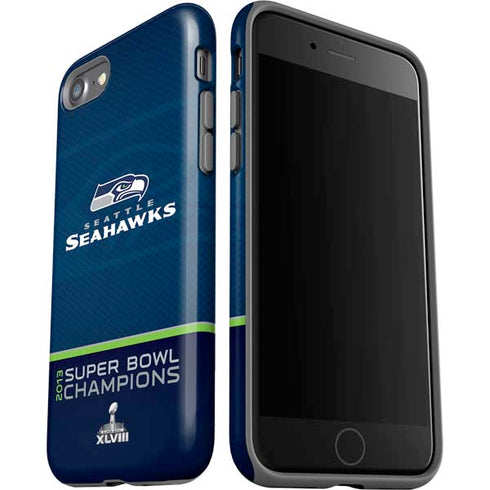 NFL Seattle Seahawks Super Bowl XLVIII iPhone SE (2nd & 3rd Gen) Pro Case