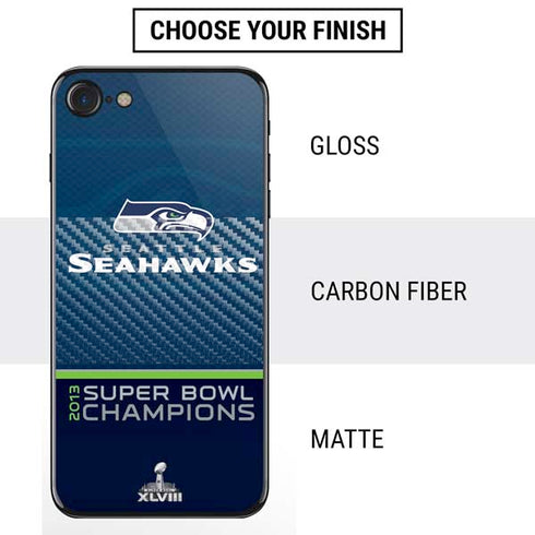 NFL Seattle Seahawks Super Bowl XLVIII iPhone SE (2nd & 3rd Gen) Skin