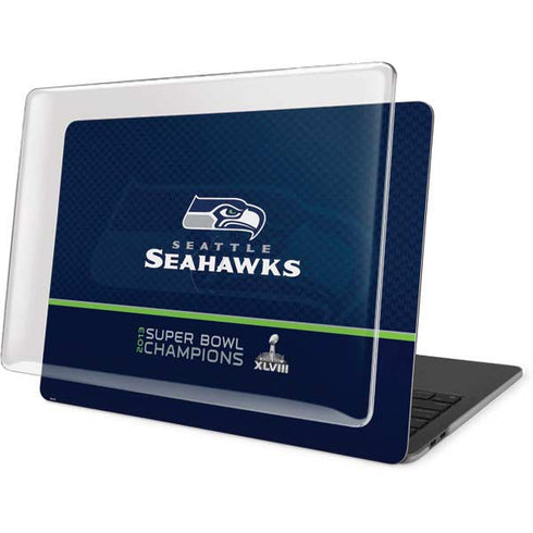 NFL Seattle Seahawks Super Bowl XLVIII MacBook Pro 13in (2020) Case plus Skin