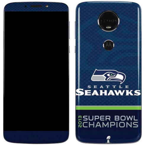 NFL Seattle Seahawks Super Bowl XLVIII Moto E5 Plus Skin