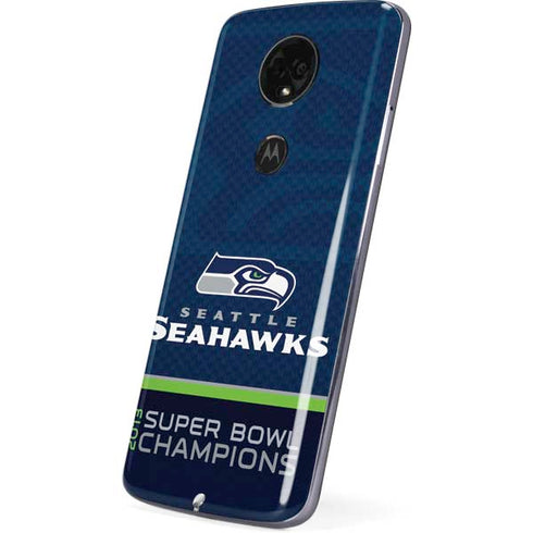 NFL Seattle Seahawks Super Bowl XLVIII Moto E5 Plus Skin