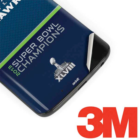 NFL Seattle Seahawks Super Bowl XLVIII Moto G6 Skin