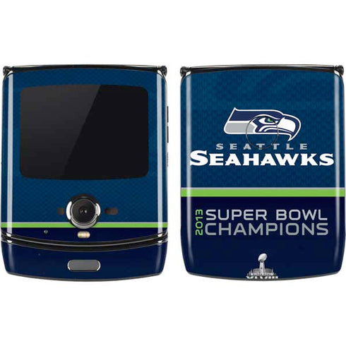 NFL Seattle Seahawks Super Bowl XLVIII Motorola RAZR Skin