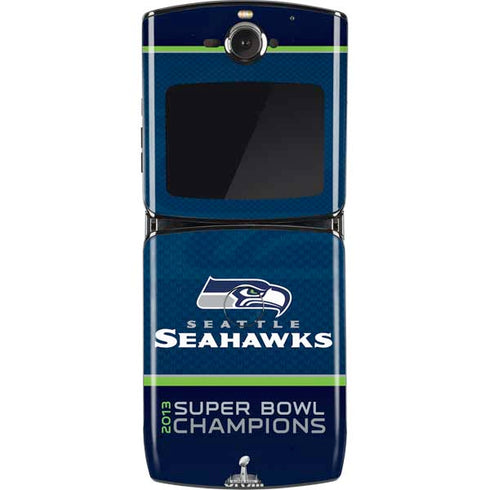 NFL Seattle Seahawks Super Bowl XLVIII Motorola RAZR Skin