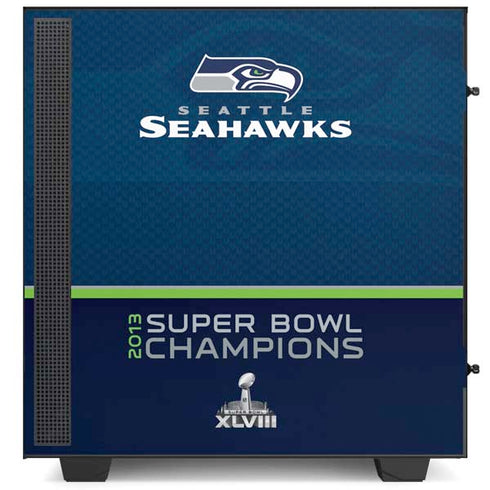 NFL Seattle Seahawks Super Bowl XLVIII NZXT H510 Compact ATX Mid-Tower Case Skin