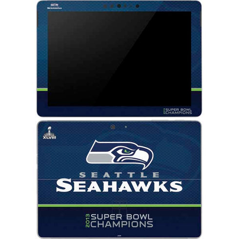 NFL Seattle Seahawks Super Bowl XLVIII Surface Go Skin