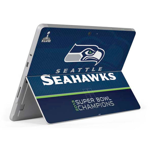 NFL Seattle Seahawks Super Bowl XLVIII Surface Go Skin