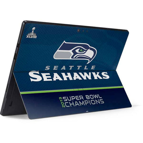 NFL Seattle Seahawks Super Bowl XLVIII Surface Pro 6 Skin