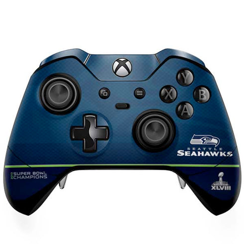 NFL Seattle Seahawks Super Bowl XLVIII Xbox One Elite Controller Skin