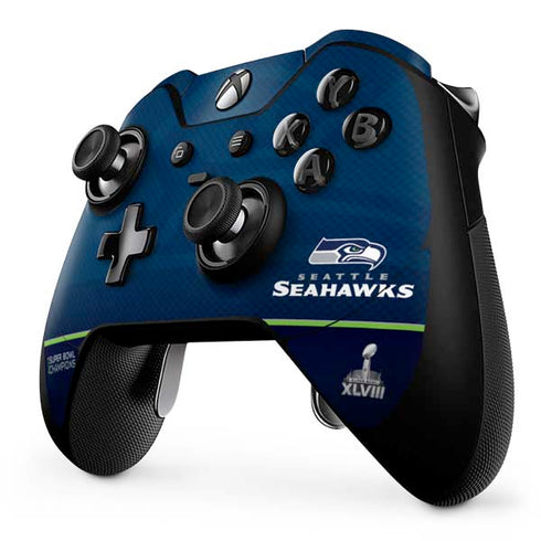 NFL Seattle Seahawks Super Bowl XLVIII Xbox One Elite Controller Skin