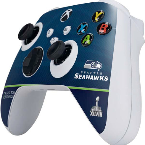 NFL Seattle Seahawks Super Bowl XLVIII Xbox Series S Controller Skin