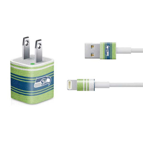 NFL Seattle Seahawks Trailblazer iPhone Charger (5W USB) Skin