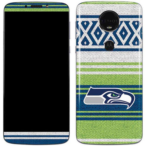 NFL Seattle Seahawks Trailblazer Moto E5 Plus Skin