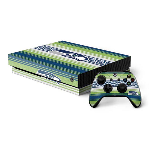 NFL Seattle Seahawks Trailblazer Xbox One X Bundle Skin