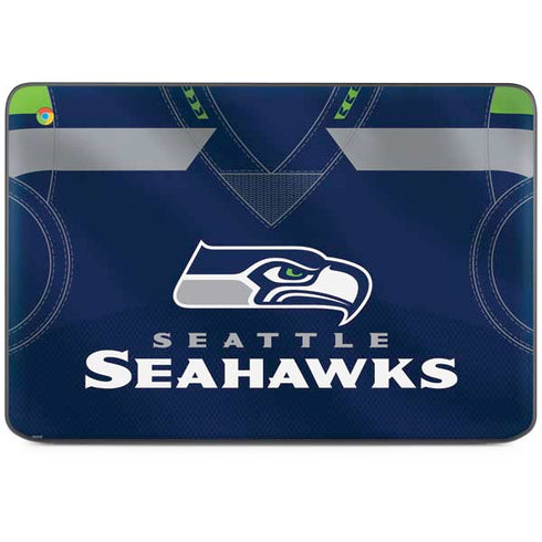 NFL Seattle Seahawks Team Jersey HP Chromebook Skin
