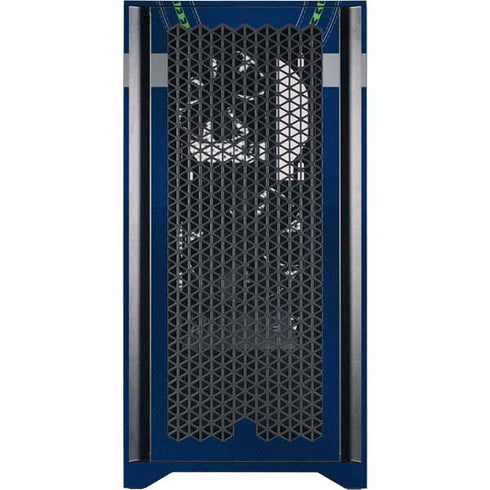 NFL Seattle Seahawks Team Jersey Corsair 4000D Tempered Glass Mid-Tower ATX Case Skin