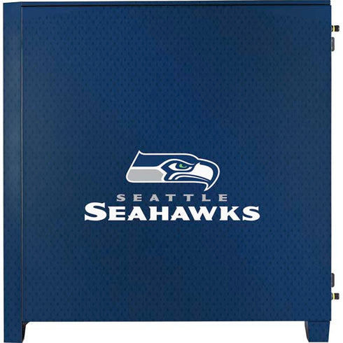 NFL Seattle Seahawks Team Jersey Corsair 4000D Tempered Glass Mid-Tower ATX Case Skin