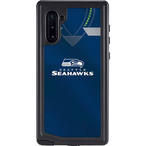 NFL Seattle Seahawks Team Jersey Galaxy Note 10 Waterproof Case