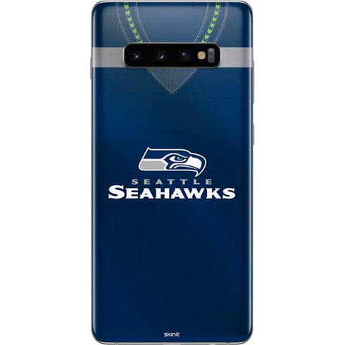 NFL Seattle Seahawks Team Jersey Galaxy S10 Plus Skin