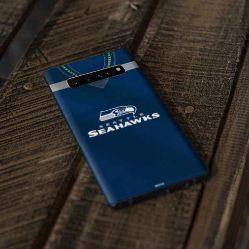 NFL Seattle Seahawks Team Jersey Galaxy S10 Plus Skin