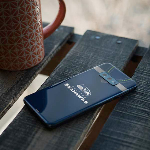 NFL Seattle Seahawks Team Jersey Galaxy S10e Skin