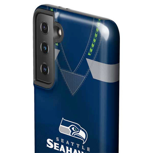 NFL Seattle Seahawks Team Jersey Galaxy S21 Plus 5G Pro Case