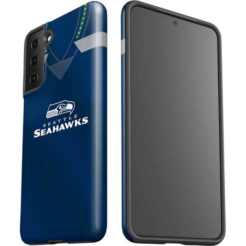 NFL Seattle Seahawks Team Jersey Galaxy S21 Plus 5G Pro Case
