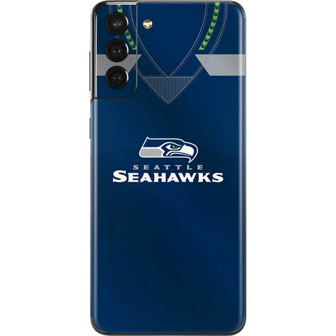 NFL Seattle Seahawks Team Jersey Galaxy S21 Plus 5G Skin