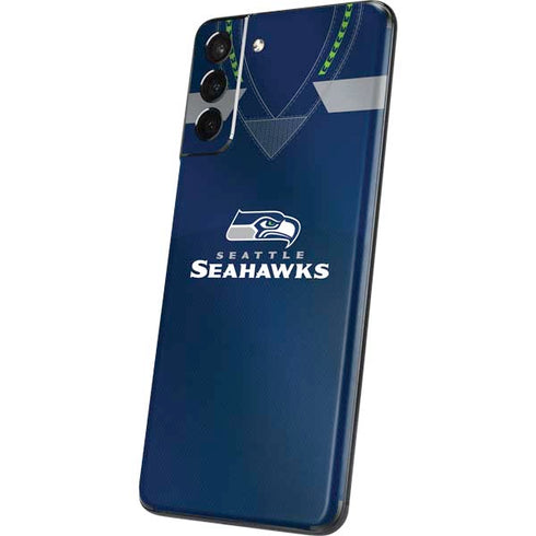 NFL Seattle Seahawks Team Jersey Galaxy S21 Plus 5G Skin
