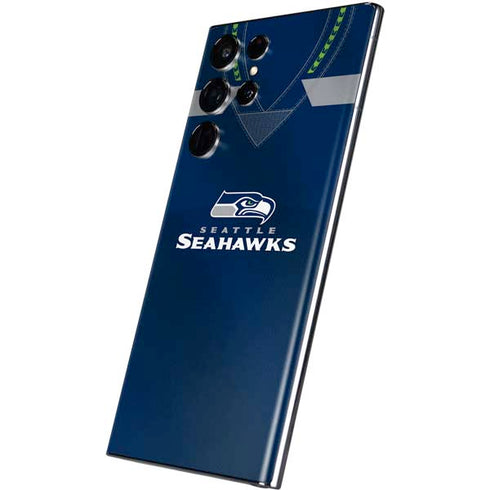 NFL Seattle Seahawks Team Jersey Galaxy S22 Ultra Skin