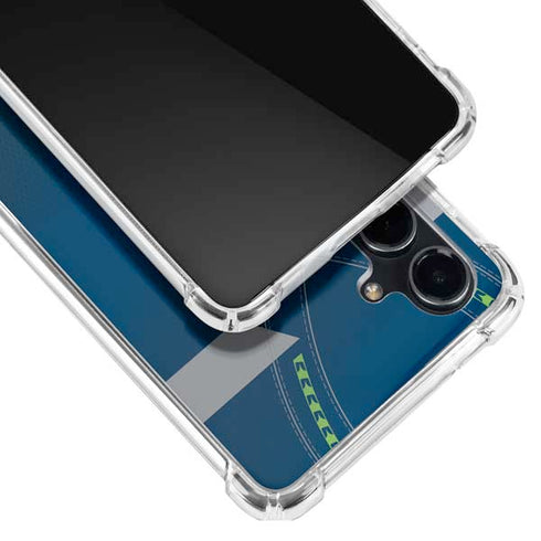 NFL Seattle Seahawks Team Jersey Galaxy S23 FE Clear Case