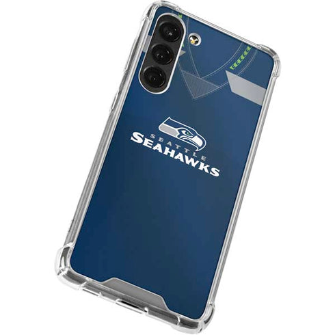 NFL Seattle Seahawks Team Jersey Galaxy S23 Plus Clear Case