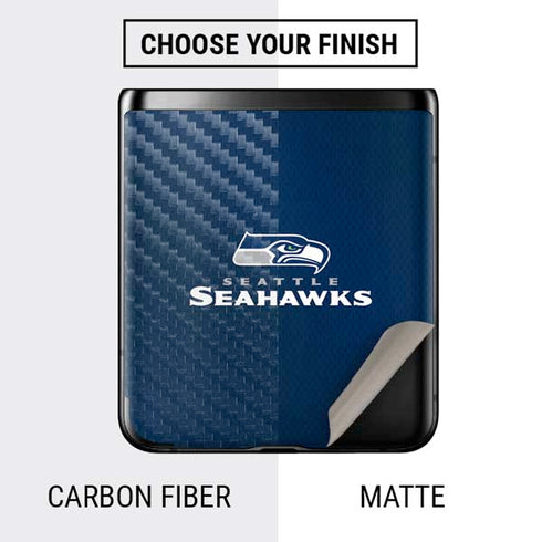 NFL Seattle Seahawks Team Jersey Galaxy Z Flip Skin