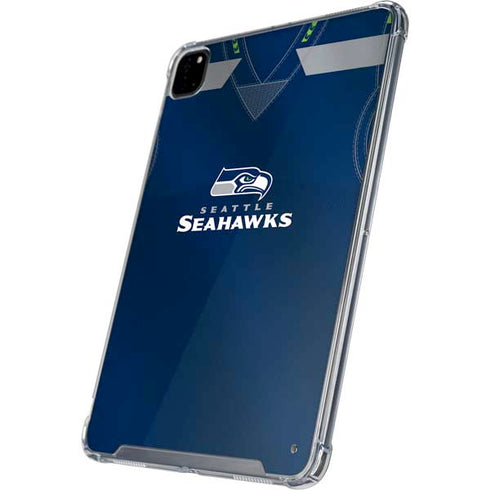 NFL Seattle Seahawks Team Jersey iPad Pro 12.9in (2020) Clear Case