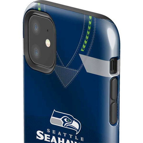 NFL Seattle Seahawks Team Jersey iPhone 11 Impact Case