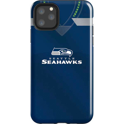 NFL Seattle Seahawks Team Jersey iPhone 11 Pro Max Impact Case