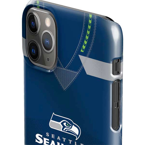NFL Seattle Seahawks Team Jersey iPhone 11 Pro Max Lite Case