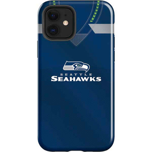 NFL Seattle Seahawks Team Jersey iPhone 12 Impact Case
