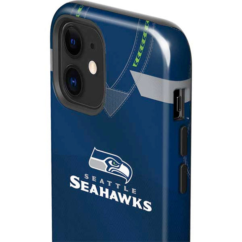 NFL Seattle Seahawks Team Jersey iPhone 12 Impact Case