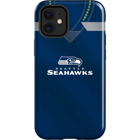 NFL Seattle Seahawks Team Jersey iPhone 12 Mini Impact Case