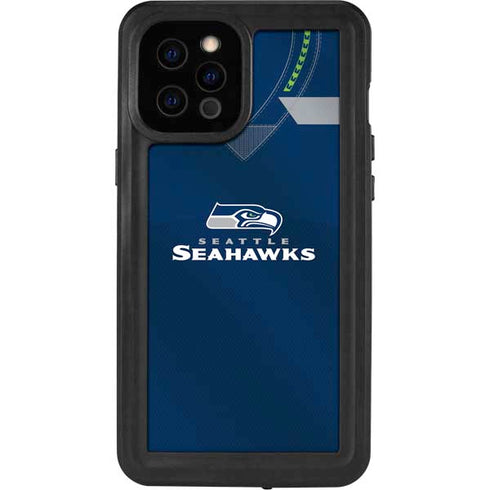 NFL Seattle Seahawks Team Jersey iPhone 12 Pro Max Waterproof Case