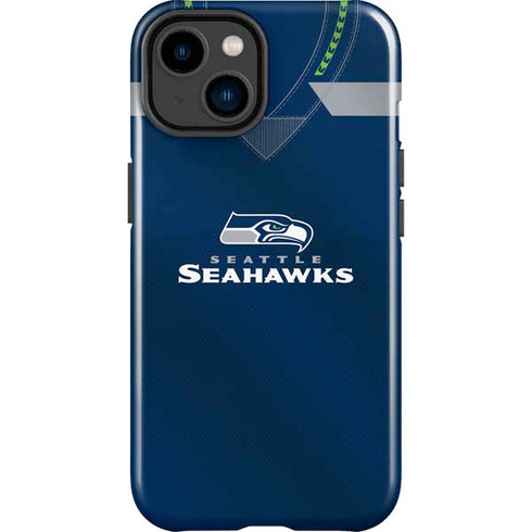NFL Seattle Seahawks Team Jersey iPhone 14 Plus Impact Case