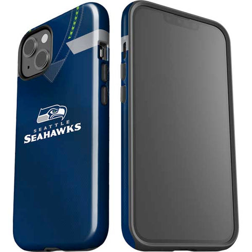 NFL Seattle Seahawks Team Jersey iPhone 15 Impact Case