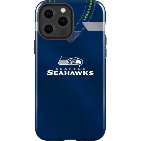 NFL Seattle Seahawks Team Jersey iPhone 15 Pro Max Impact Case