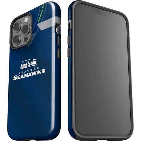 NFL Seattle Seahawks Team Jersey iPhone 15 Pro Max Impact Case